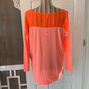 Gap Sheer Back Long Sleeve Shirt NWT